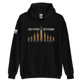 2nd Amendment Decisions Decisions Unisex Hoodie