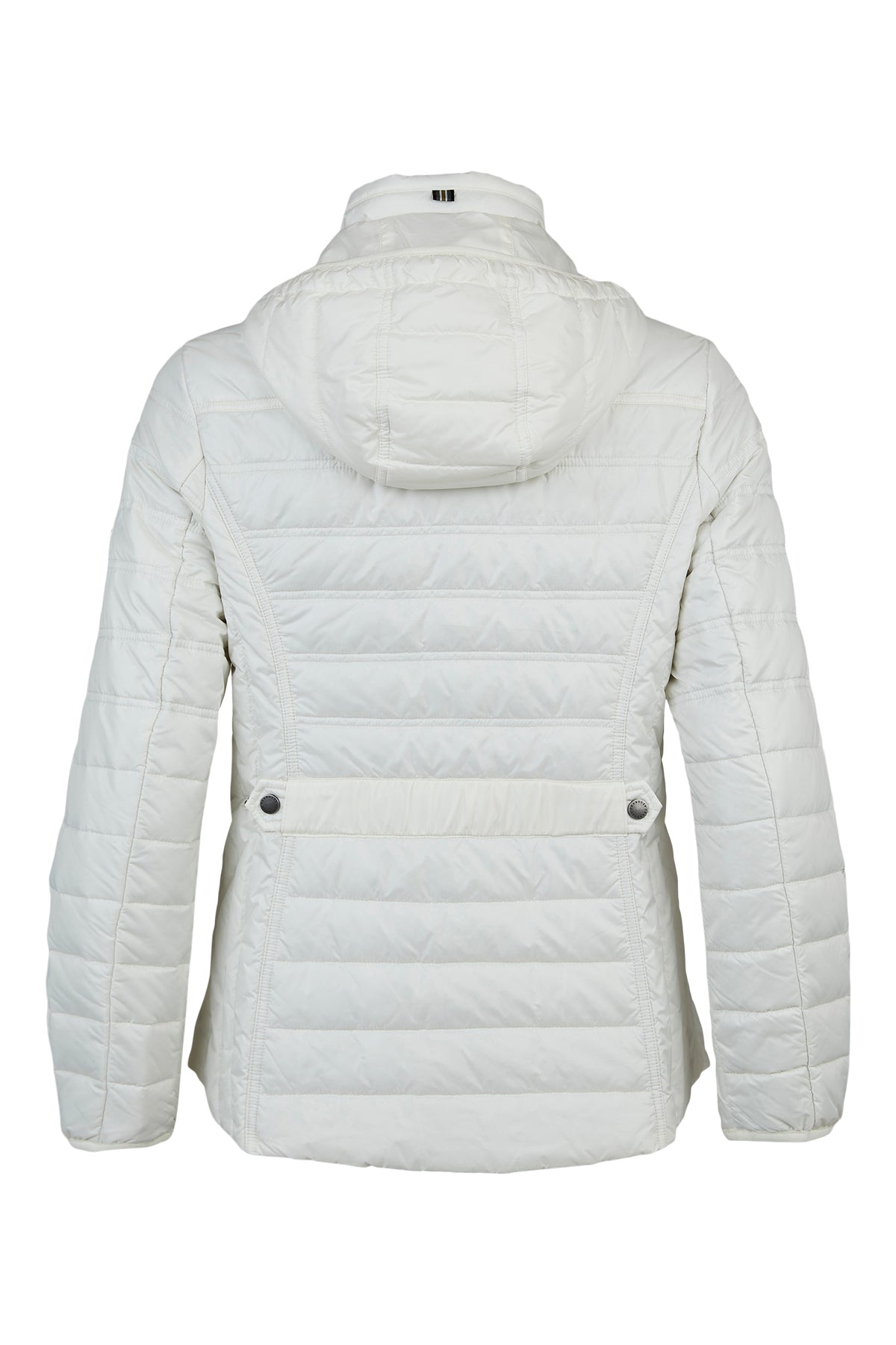 630- Cream Hooded Coat - Frandsen