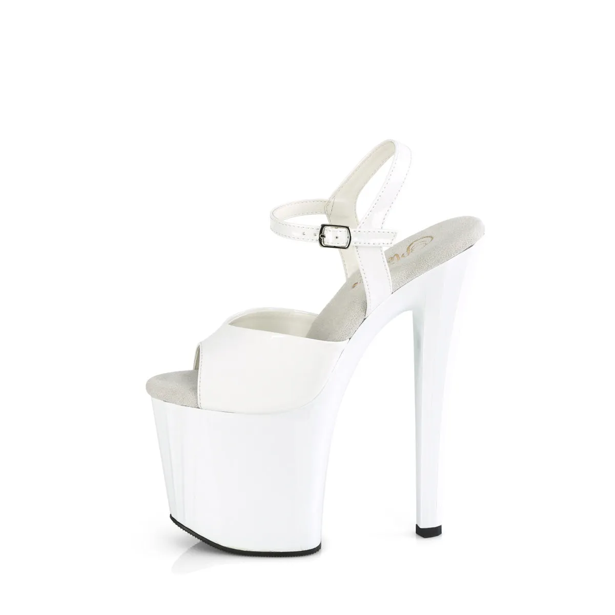 7 Inch Heel ENCHANT-709 White Patent