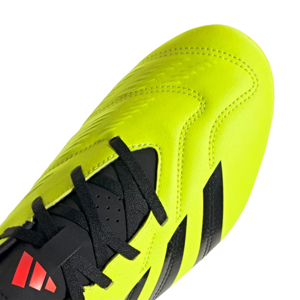 Adidas Unisex Perdator Club Flexible Ground Football Shoe (Team Solar Yellow/Core Black/Solar Red)