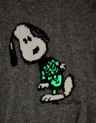 AE Snoopy Skeleton Sweater-