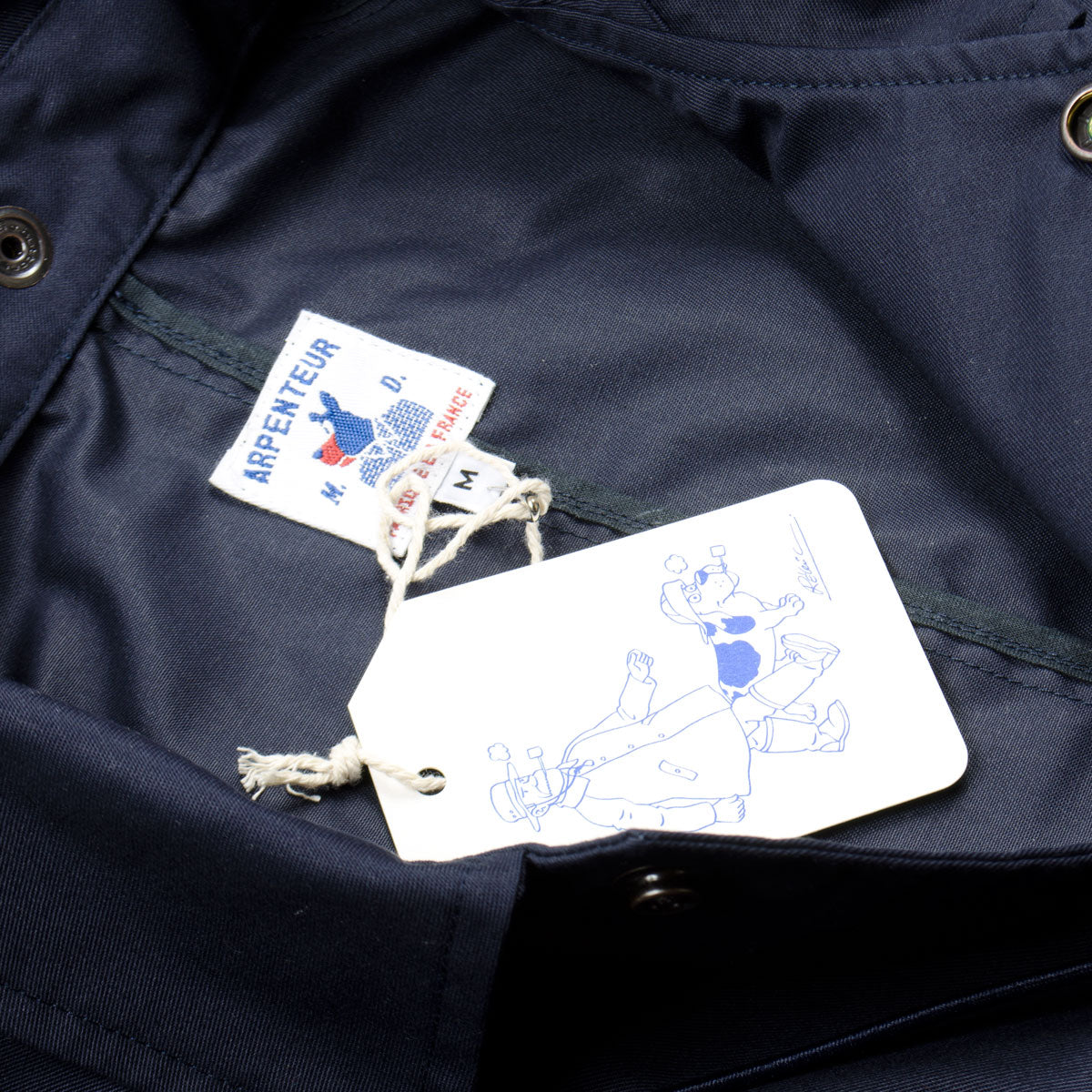 Arpenteur - Sportive Coat Parka - Navy