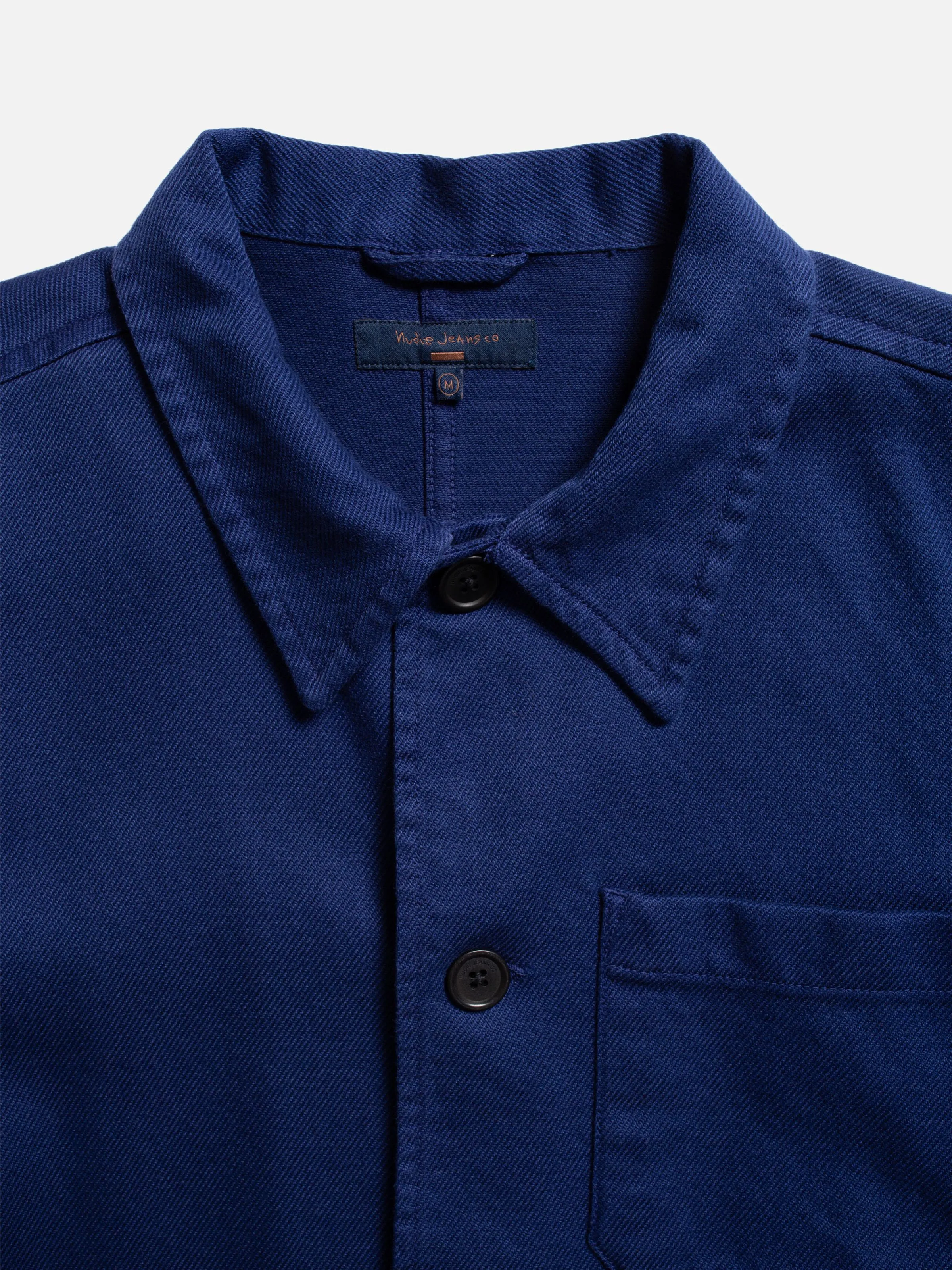 Barney Worker Jacket Mid Blue