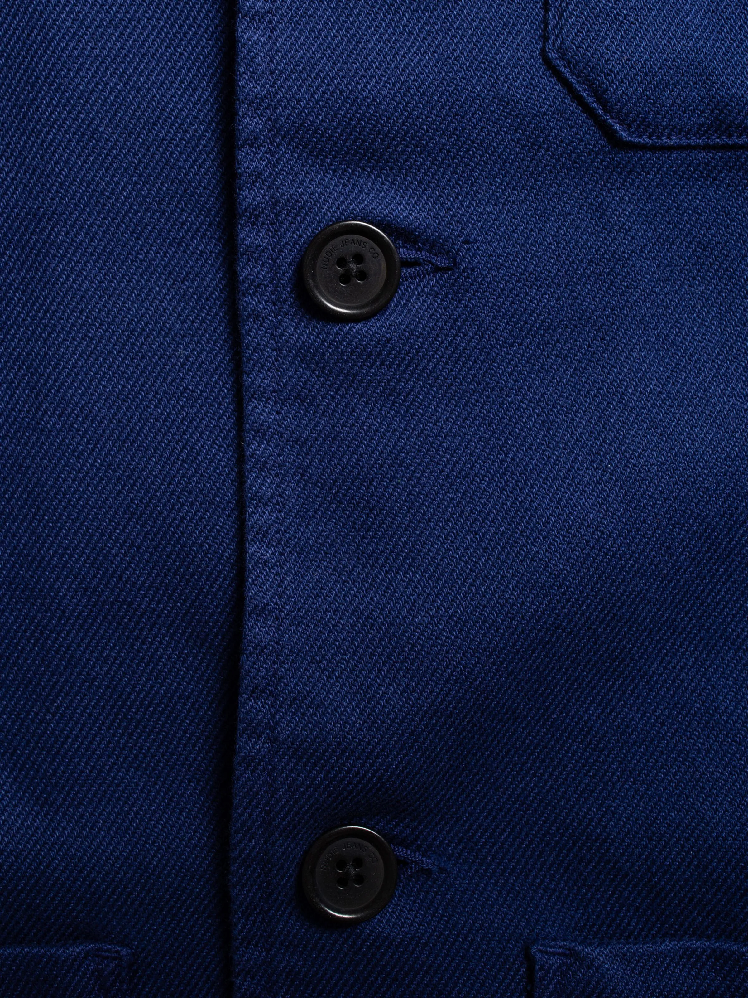 Barney Worker Jacket Mid Blue