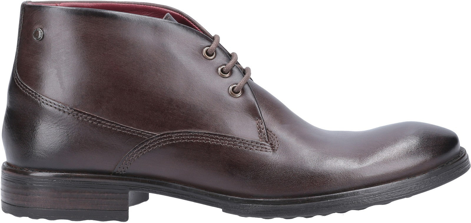 Base London Bramley Burnished Mens Lace Up Chukka Boot