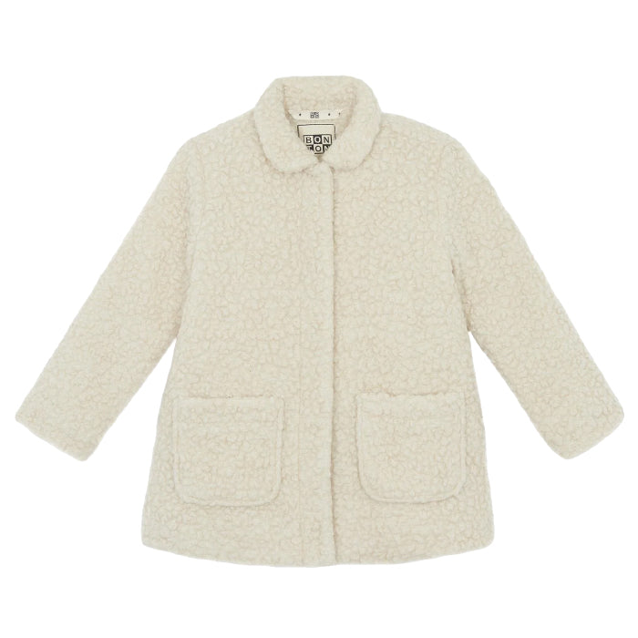 Bonton Child Suzanne Coat Cream