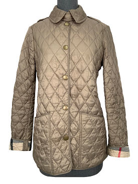 Burberry London Diamond Quilted Jacket Size S