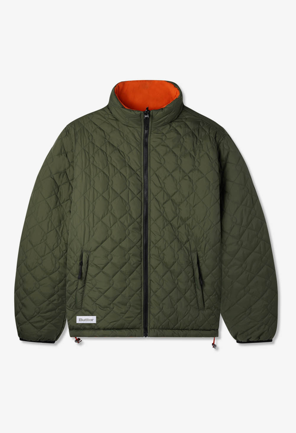 BUTTER GOODS CHAINLINK REVERSIBLE PUFFER JACKET