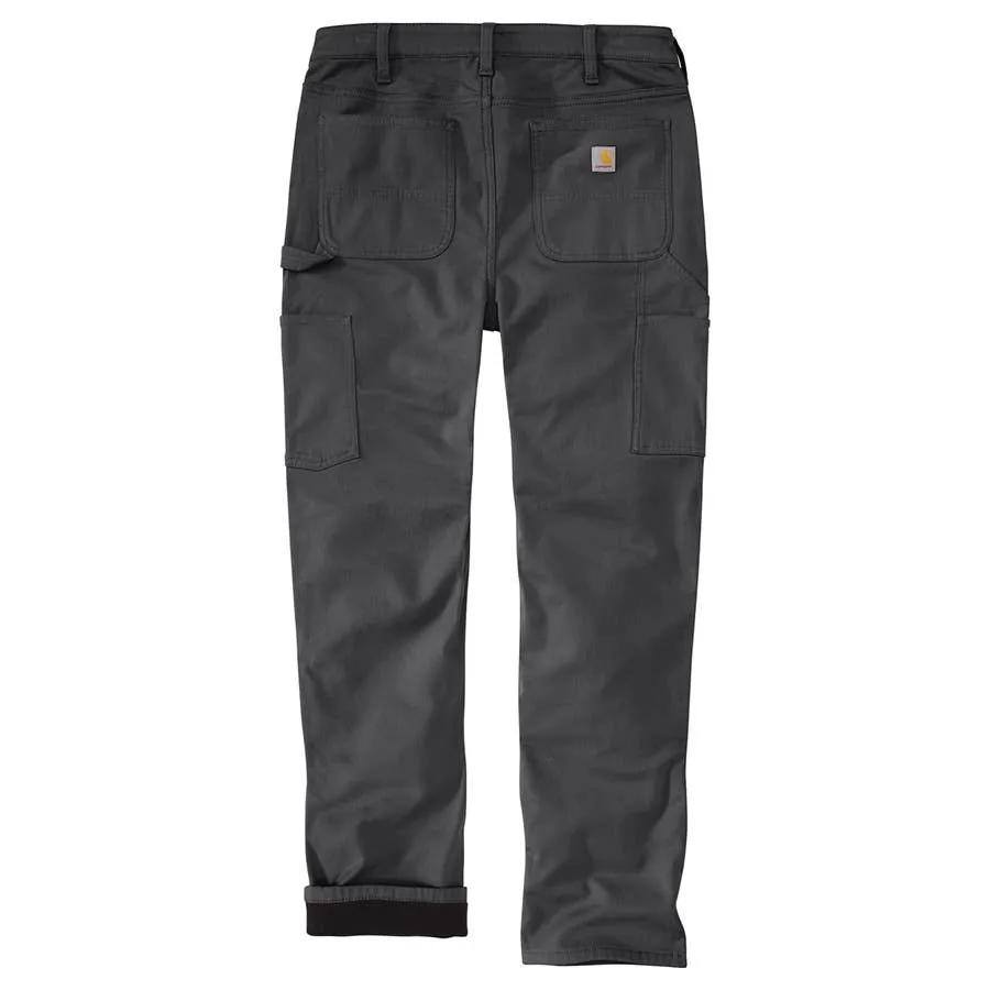 Carhartt Women's Rugged Flex Relaxed Fit Canvas Fleece Lined Work Pants