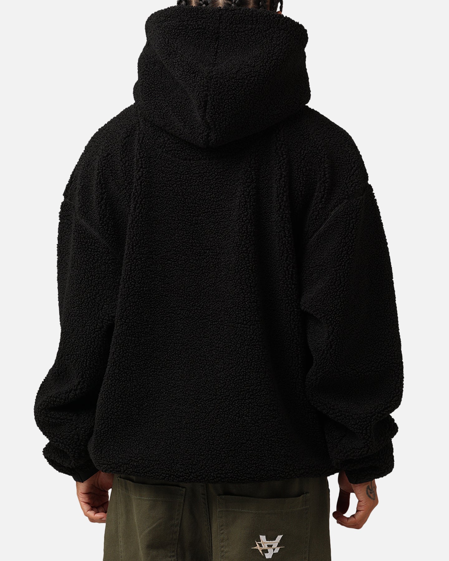 Champion Reb Element Sherpa Fleece Hoodie Black