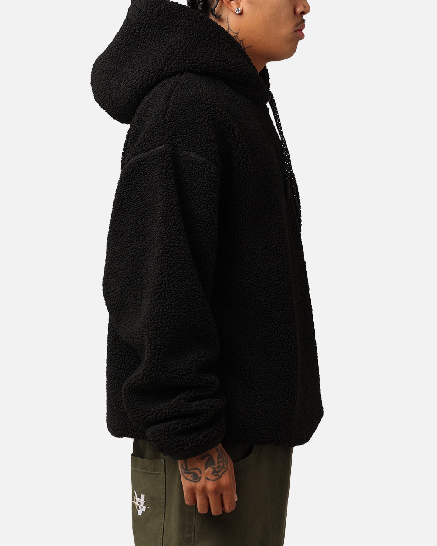 Champion Reb Element Sherpa Fleece Hoodie Black