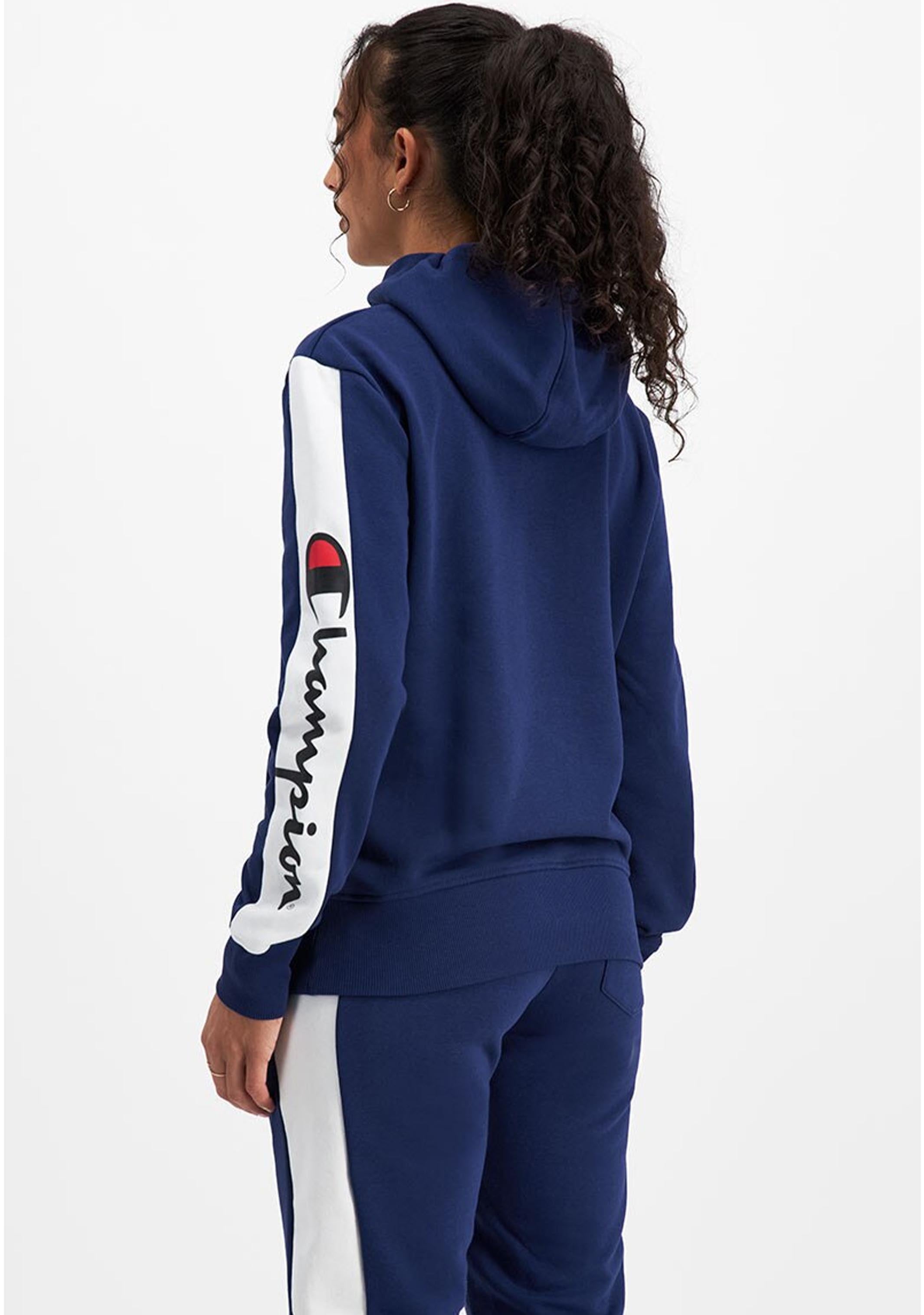 Champion Womens Panel Hoodie <br> CUN8N PGR