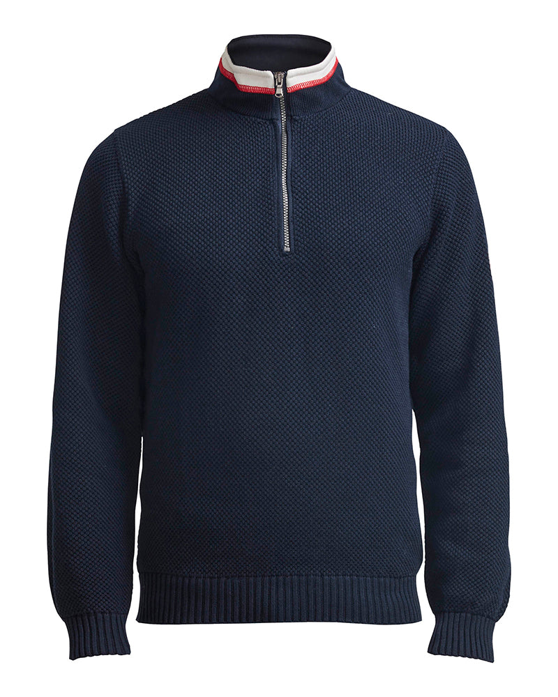 Classic Windproof Sweater                             Navy