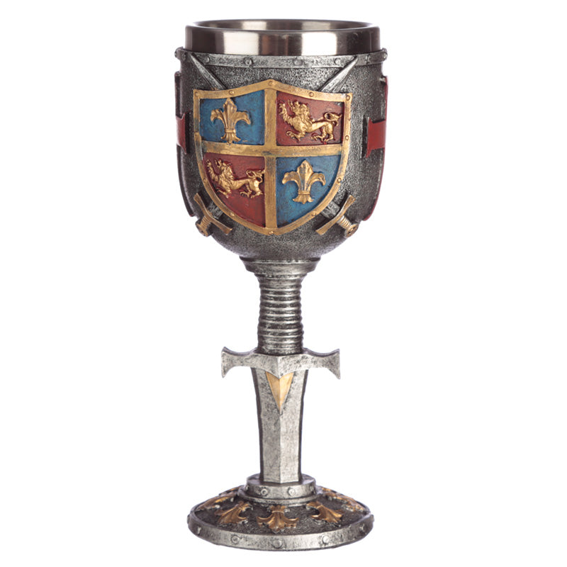 Collectable Decorative Coat of Arms Goblet KN188