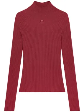 Courrèges Solar sweater - Red