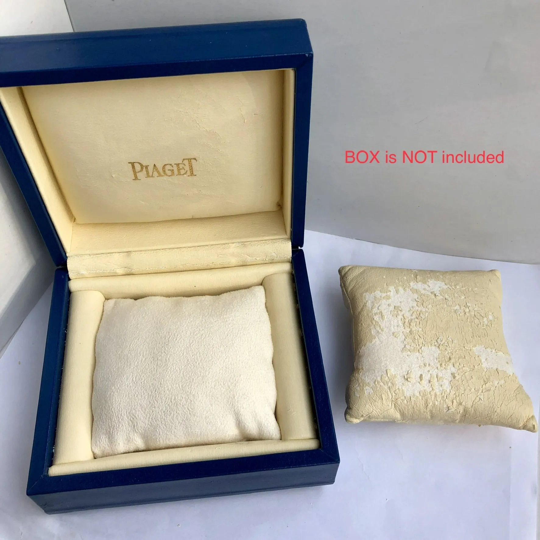 Cream Faux Suede PILLOW CUSHION for Cartier Piaget etc Box