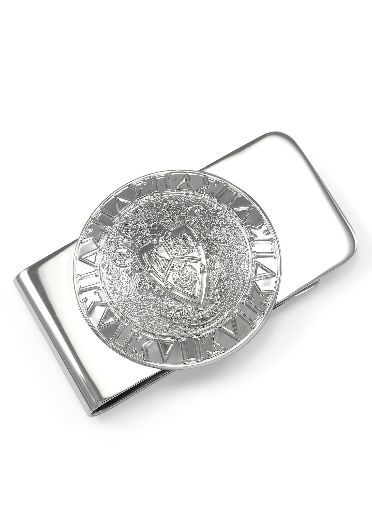 Delta Sigma Pi Coat of Arms Money Clip