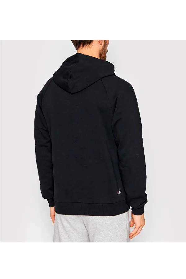 FILA Box Logo Hoodie Black