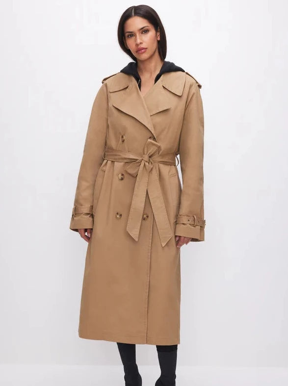 GOOD AMERICAN CLASSIC TRENCH COAT