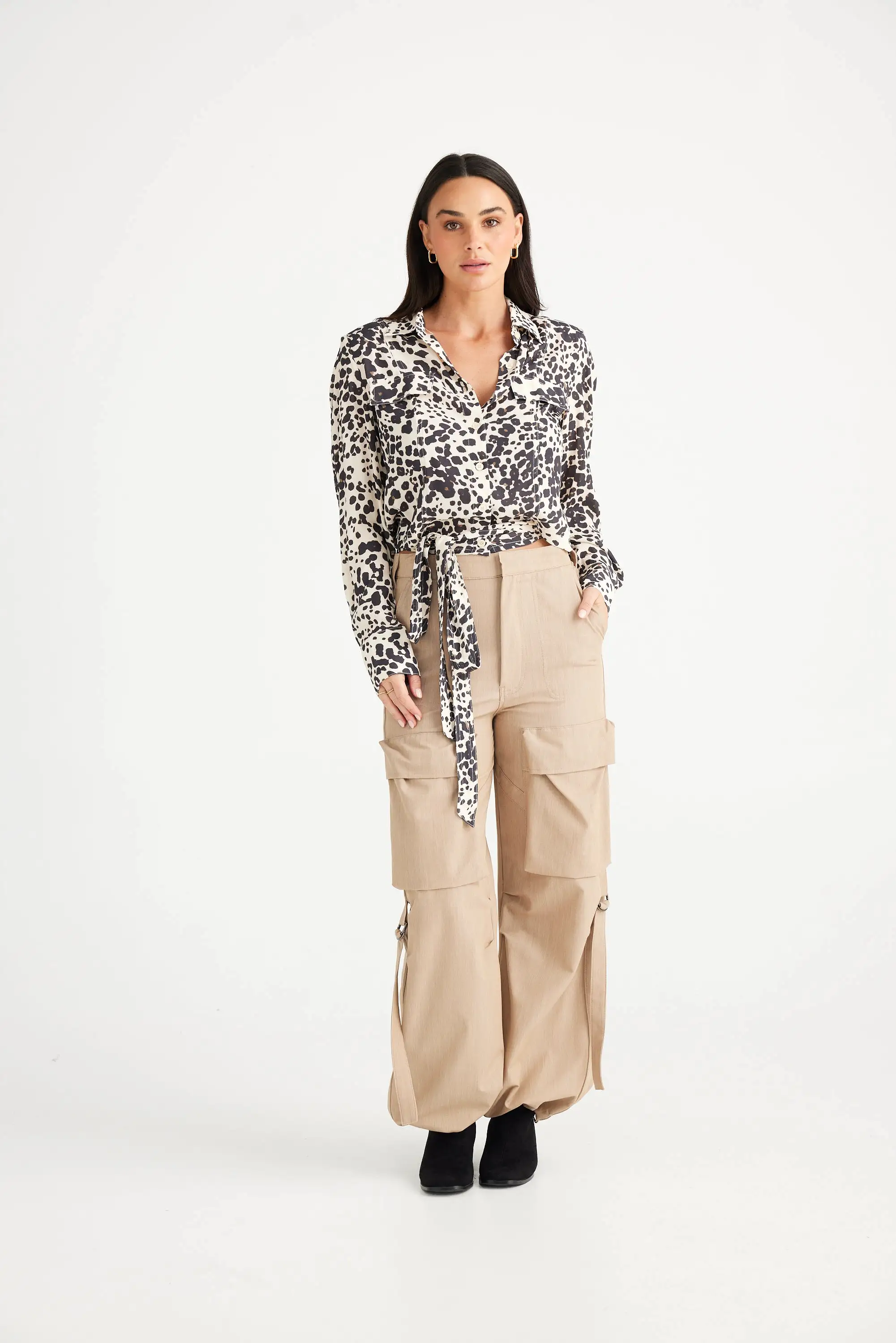 Hepburn Shirt - Element Leopard