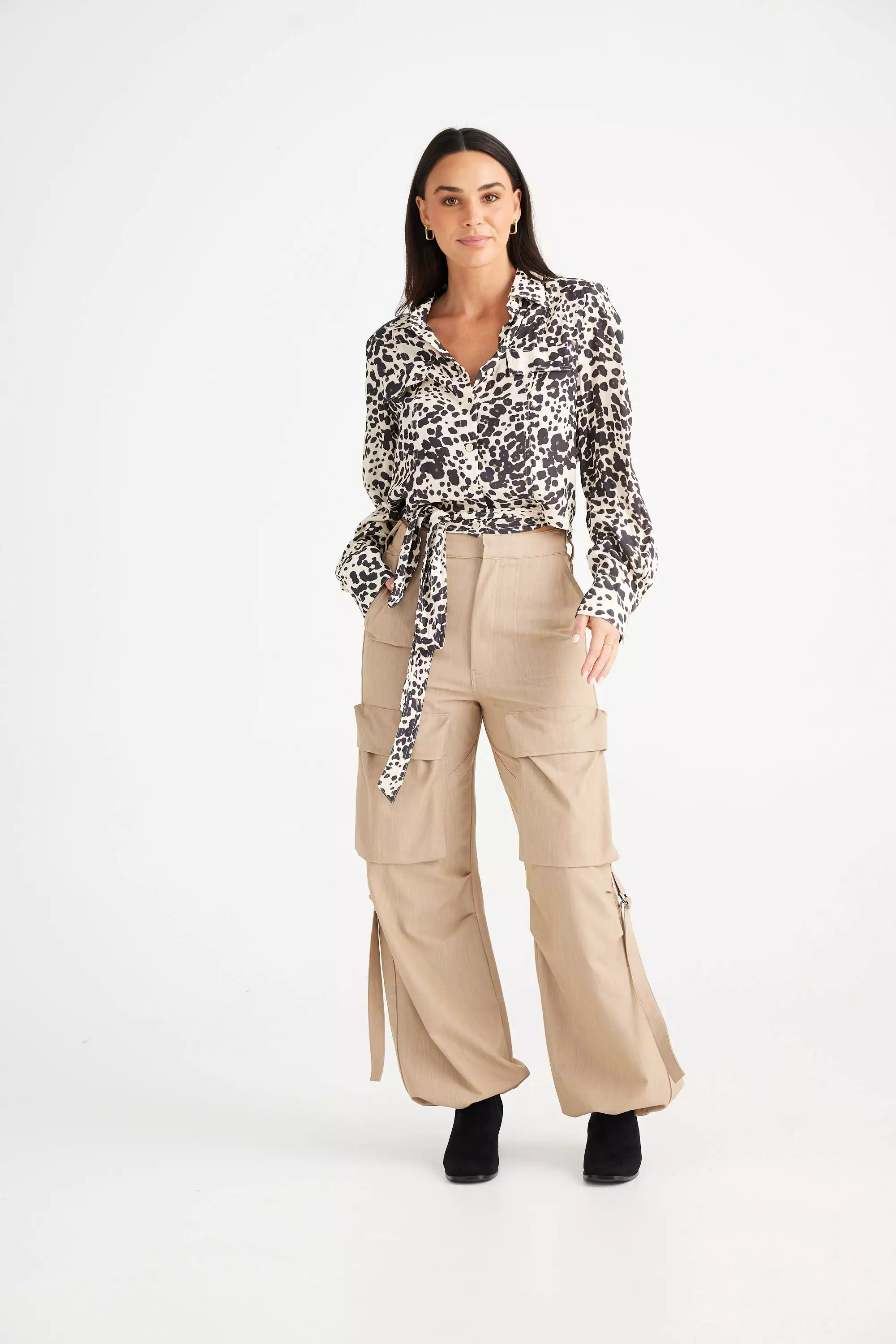 Hepburn Shirt - Element Leopard