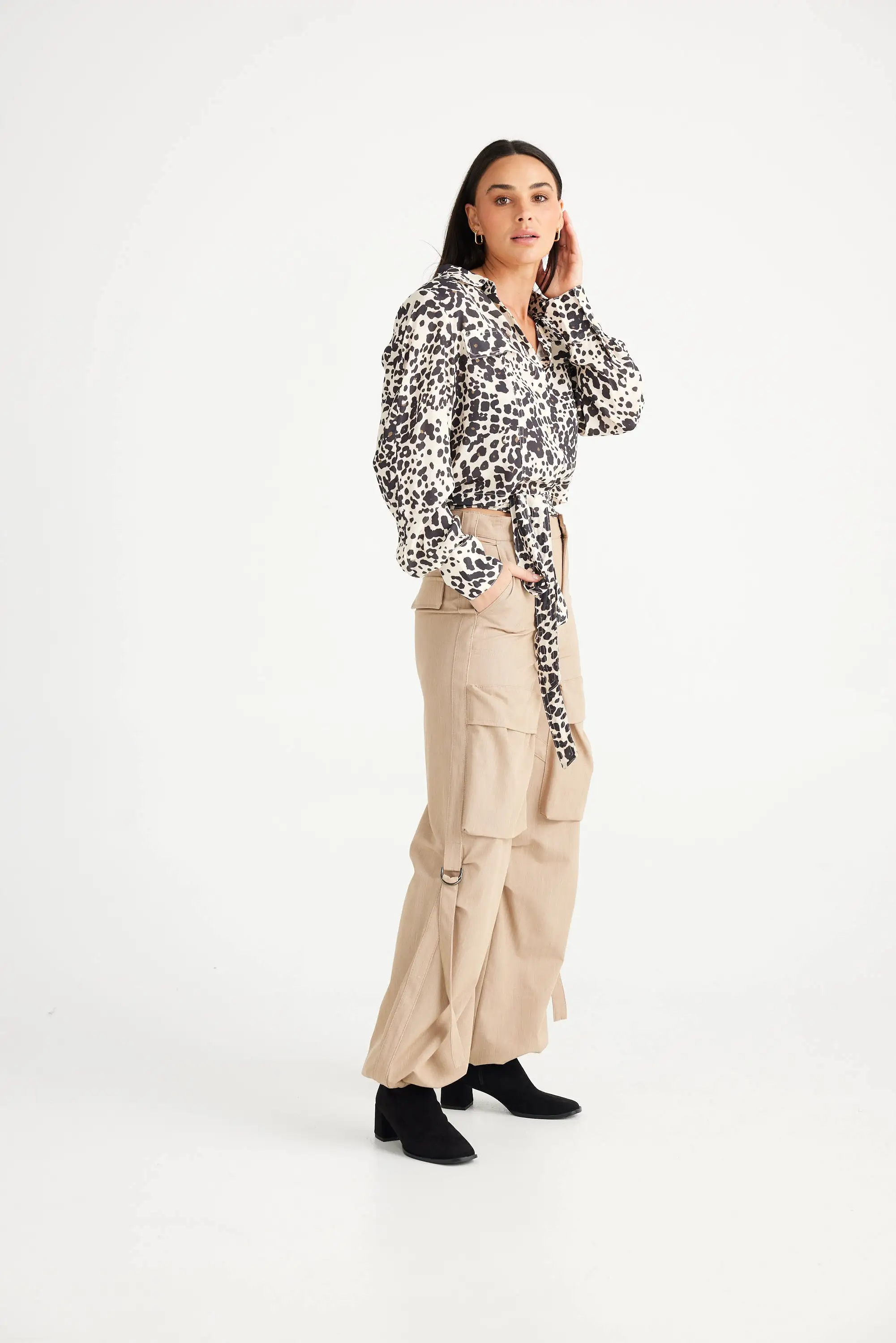 Hepburn Shirt - Element Leopard