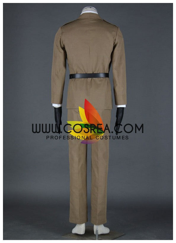 Hetalia USA PU Leather Cosplay Costume