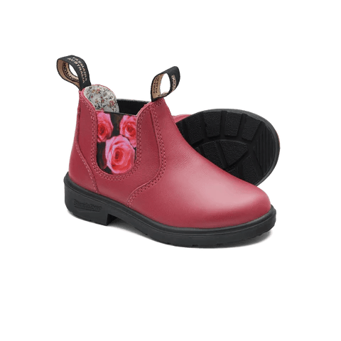 Kids Blundstone Mauve and Pink Roses - 2251