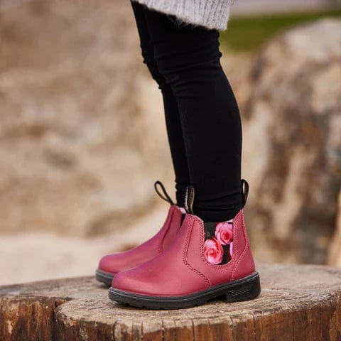 Kids Blundstone Mauve and Pink Roses - 2251