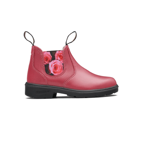 Kids Blundstone Mauve and Pink Roses - 2251