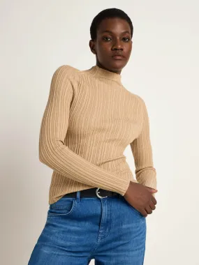 LANIUS Ribbed sweater (GOTS)