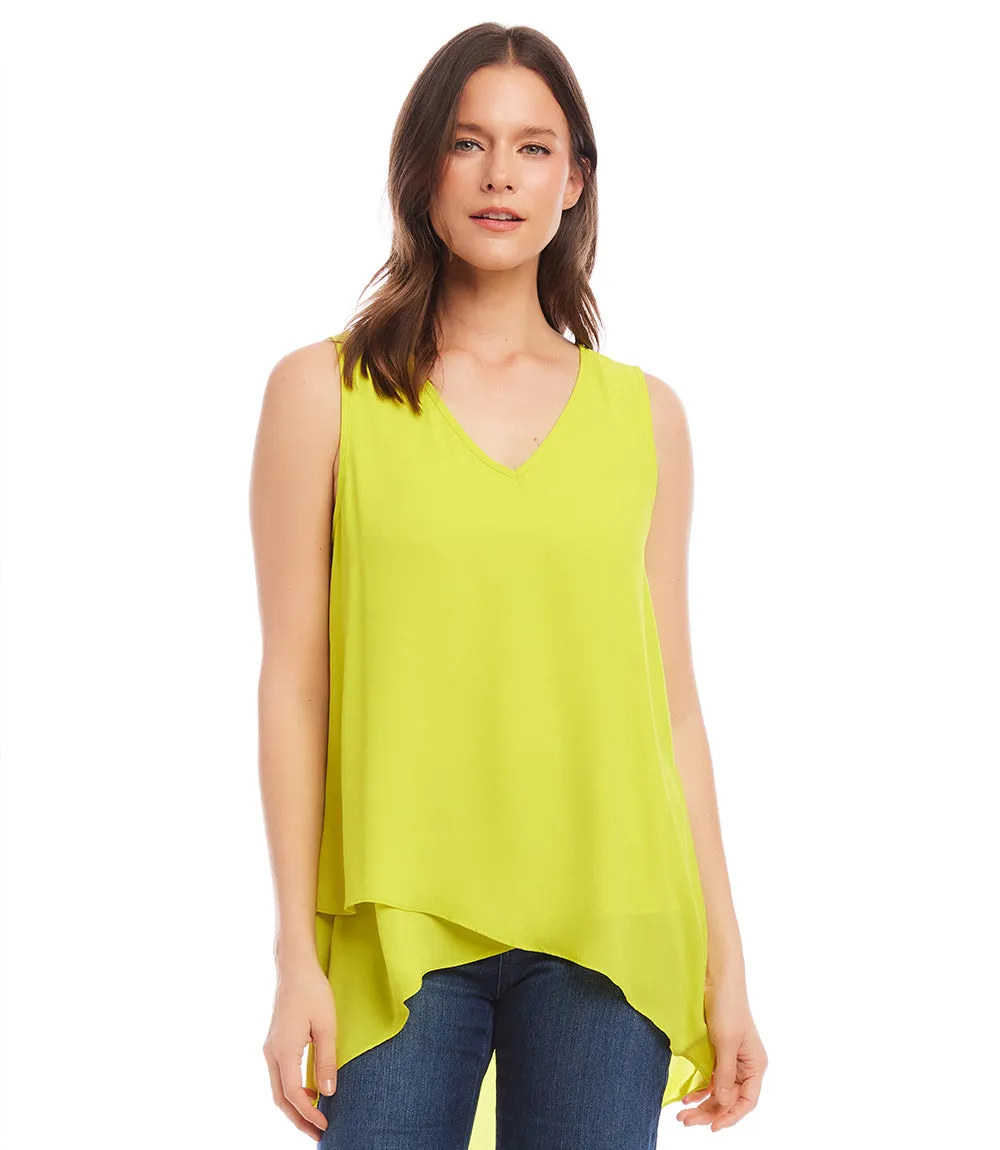 Layered V-Neck Tank