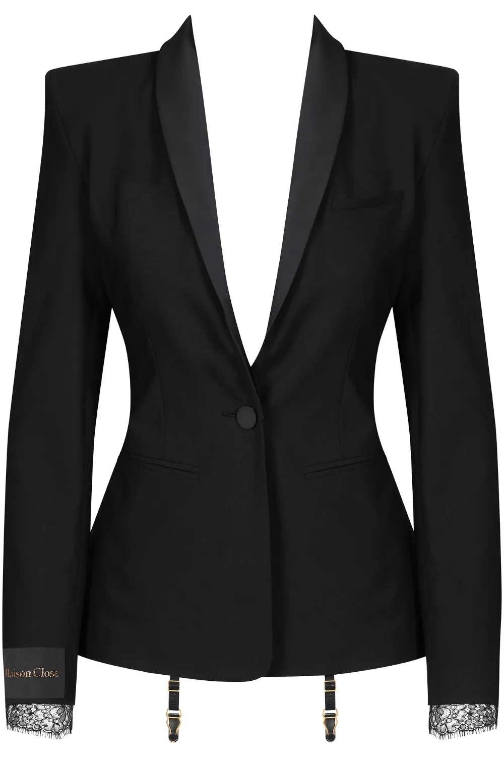 Le Vestiaire Wool Tuxedo Jacket