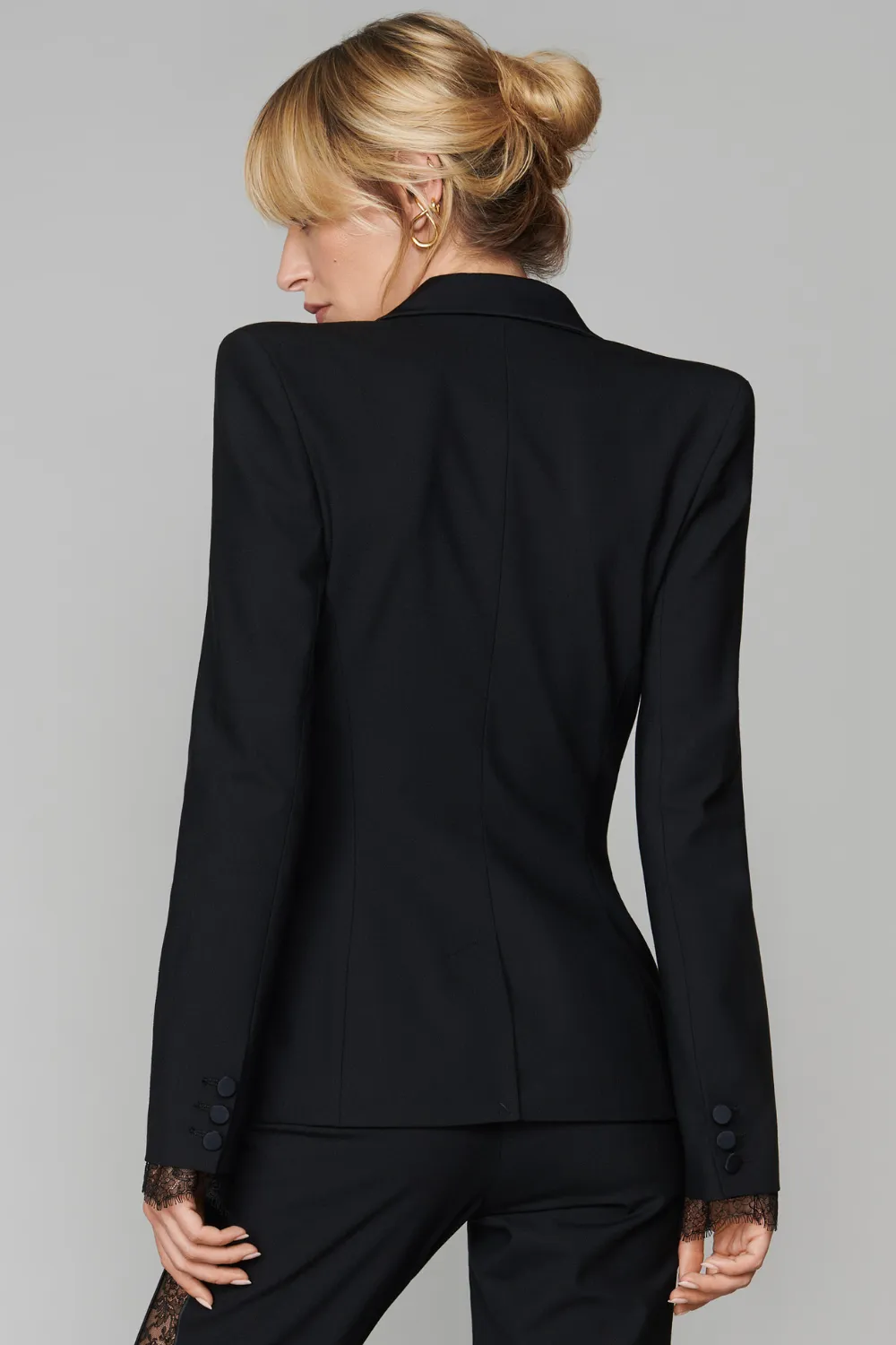 Le Vestiaire Wool Tuxedo Jacket