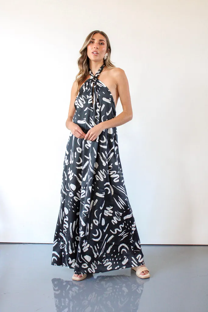 Leigh Halter Maxi Dress