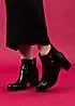 Lunar Tegan Black Ankle Boots