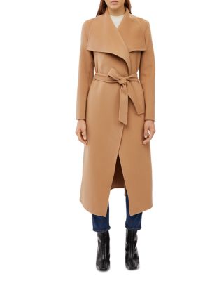 Mai Lightweight Wrap Wool Coat