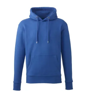 Mens organic hoodie royal blue Anthem