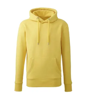 Mens organic hoodie yellow Anthem