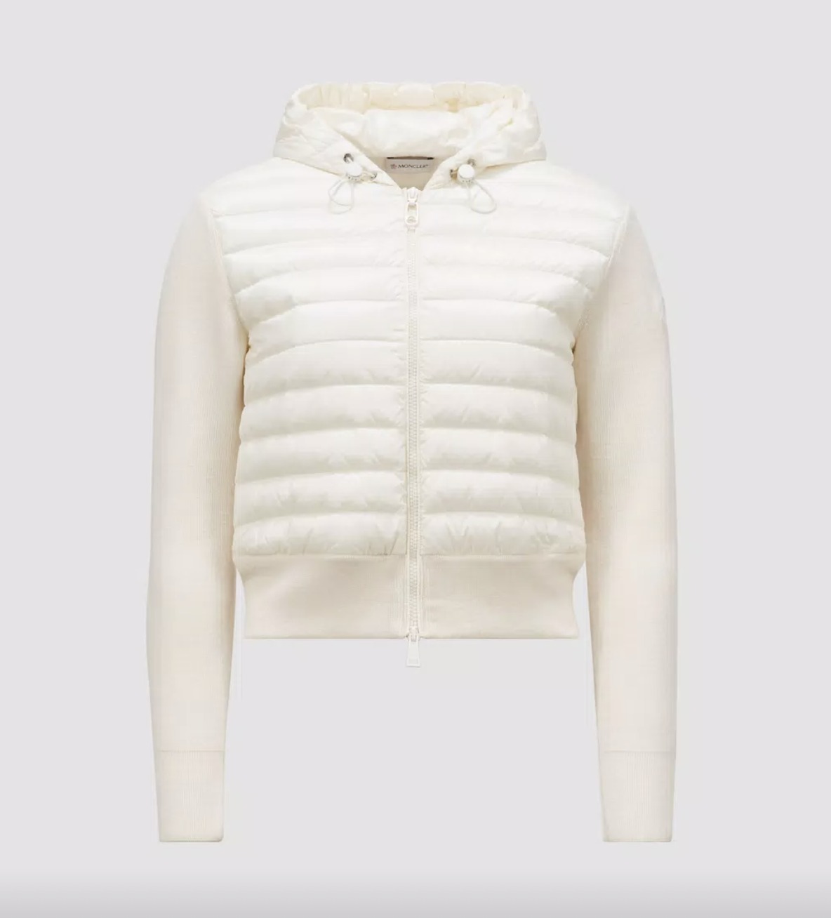 MONCLER  |Padded Wool Zip-Up Hoodie