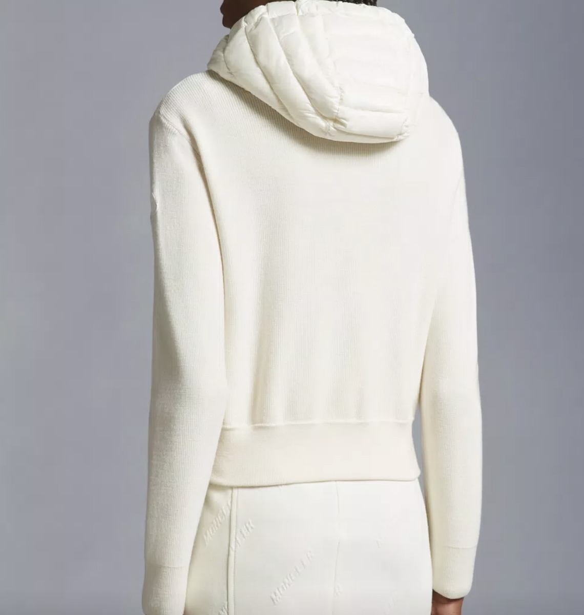 MONCLER  |Padded Wool Zip-Up Hoodie