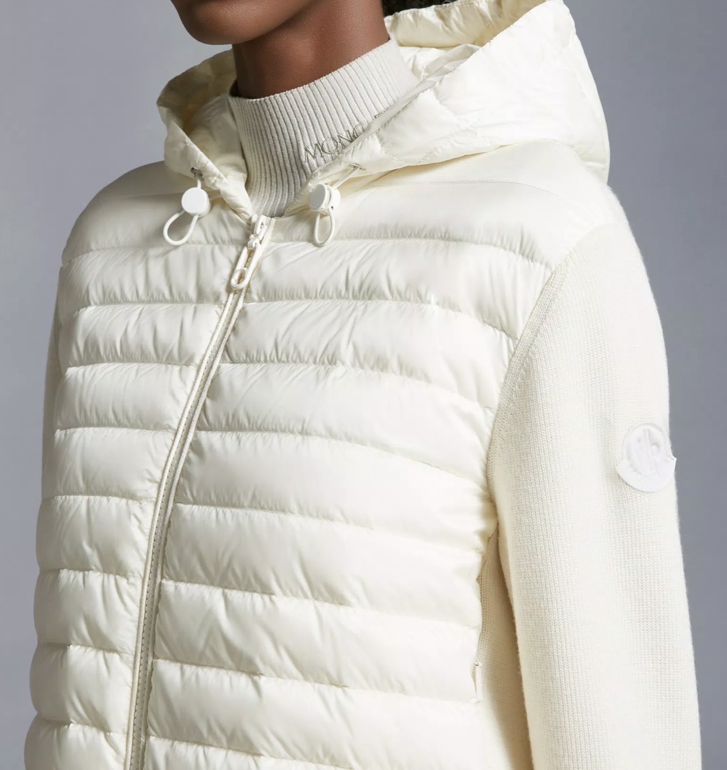 MONCLER  |Padded Wool Zip-Up Hoodie