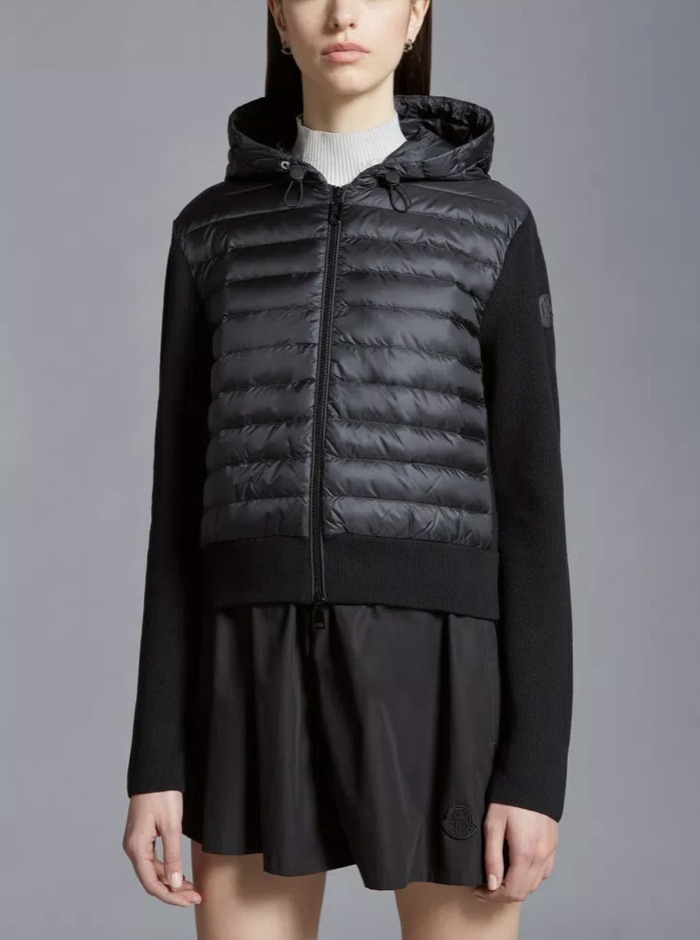 MONCLER  |Padded Wool Zip-Up Hoodie