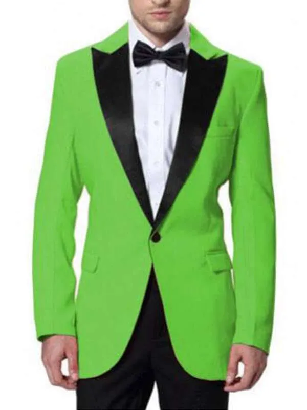 Neon Green Tuxedo - New American Jackets