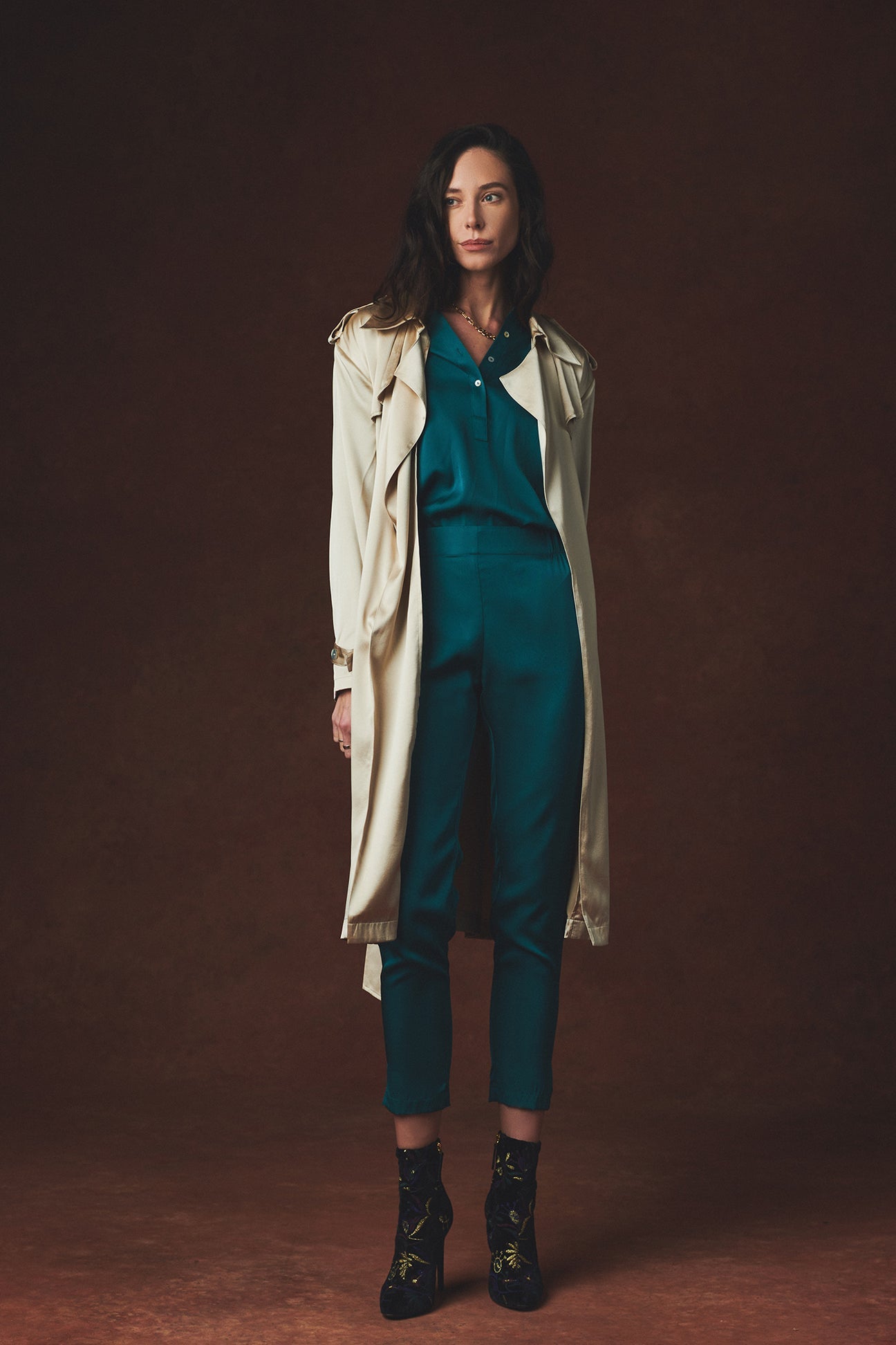 Nouvelle Kensington Long Trench Coat