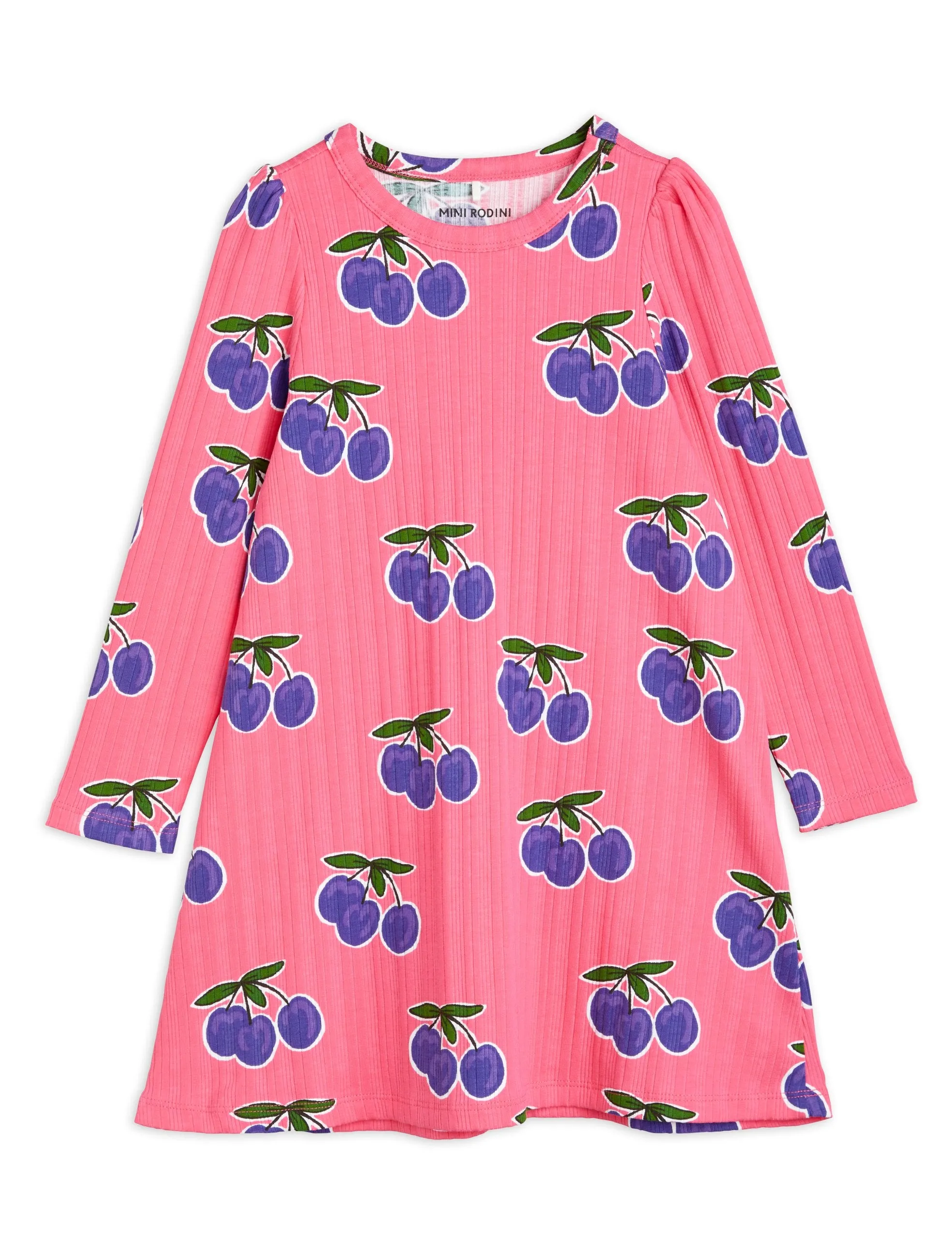 PLUM AOP LS DRESS