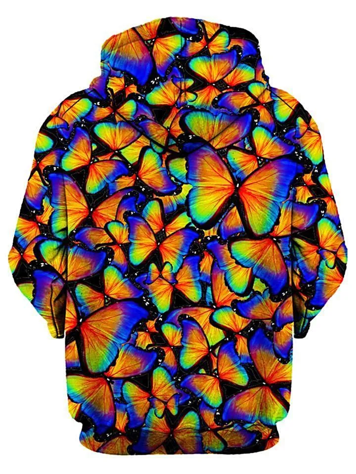 Rainbow Fly Unisex Hoodie (Clearance)