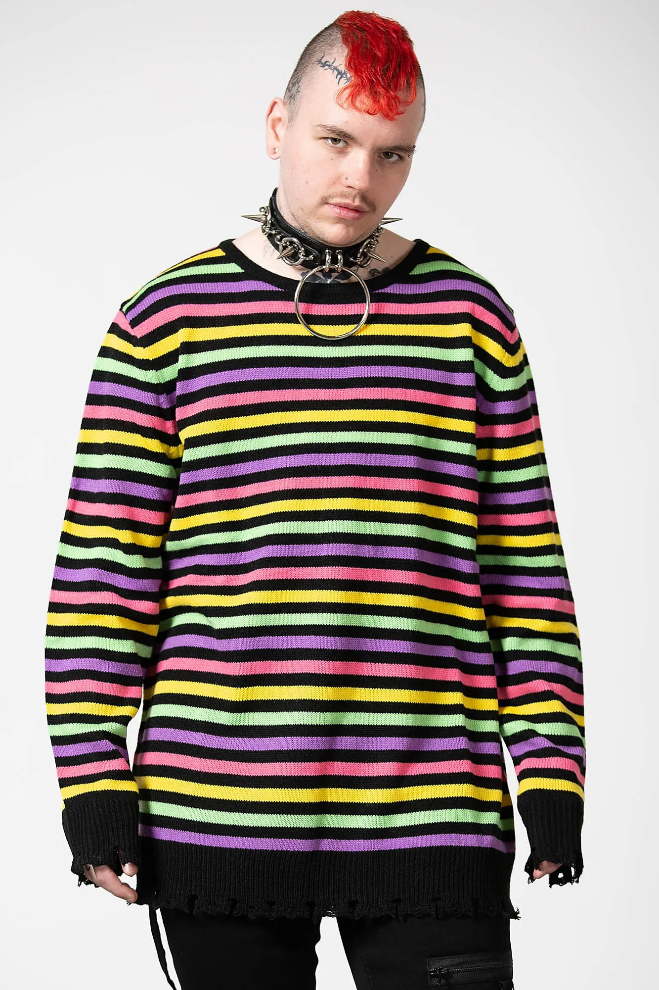 Rainbow Warrior Knit Sweater