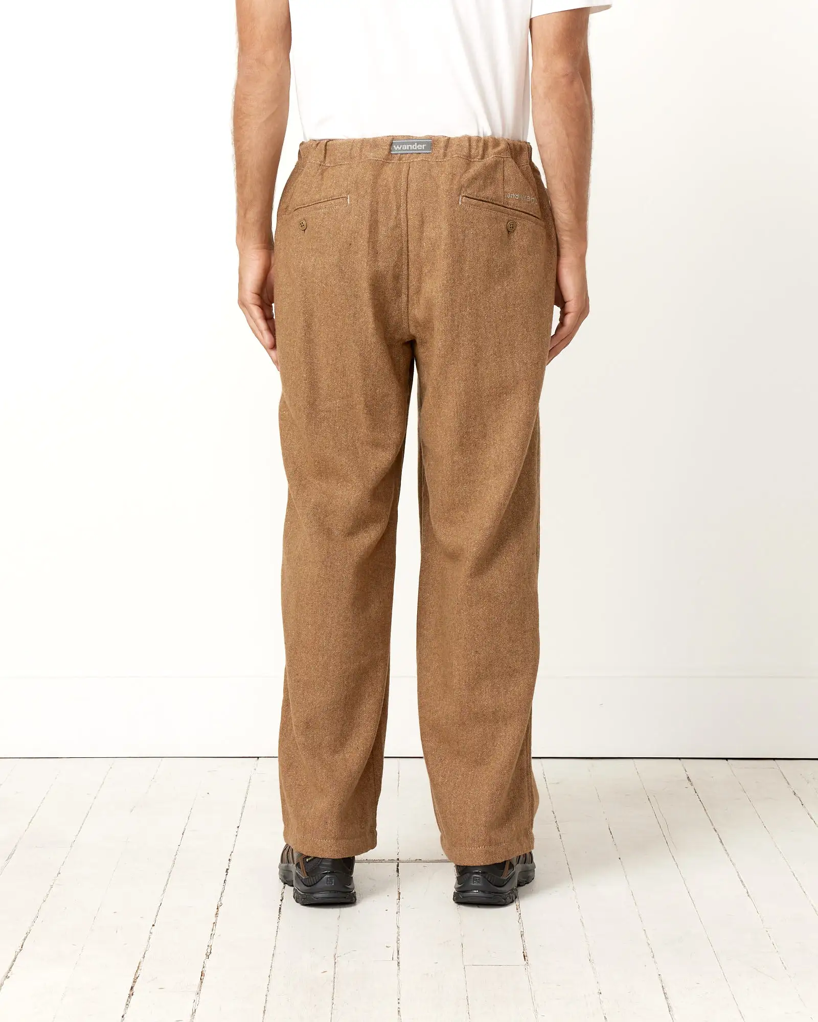 Rewool Tweed Wide Pant