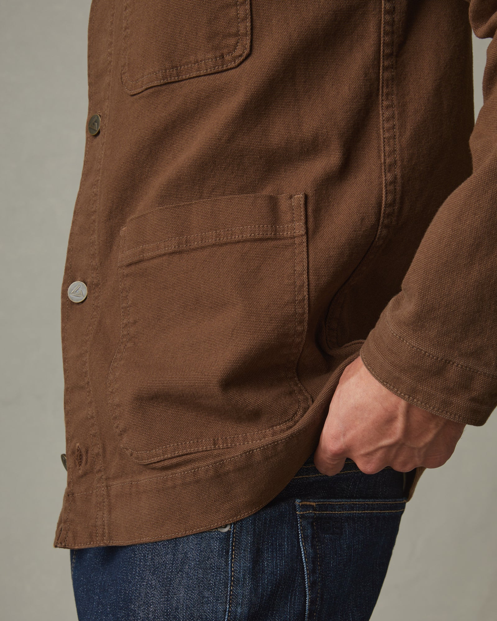 Roughneck Chore Jacket - Mahogany